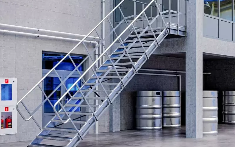 Модель Промышленные лестницы