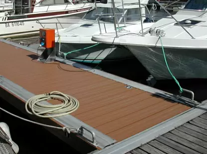 Модель Причальная система 8 из Причалы и понтоны Модель Причальная система 8