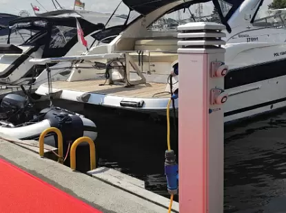 Модель Причальная система 12 из Причалы и понтоны Модель Причальная система 12