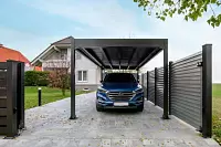 Предедущая модель Автомобильный навес Автомобильный навес